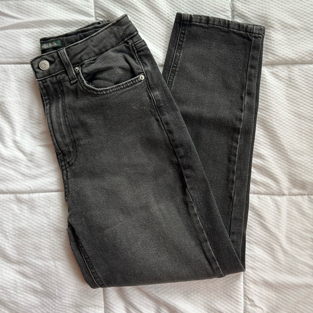 Wild Fable Highest Rise Mom Jean in black